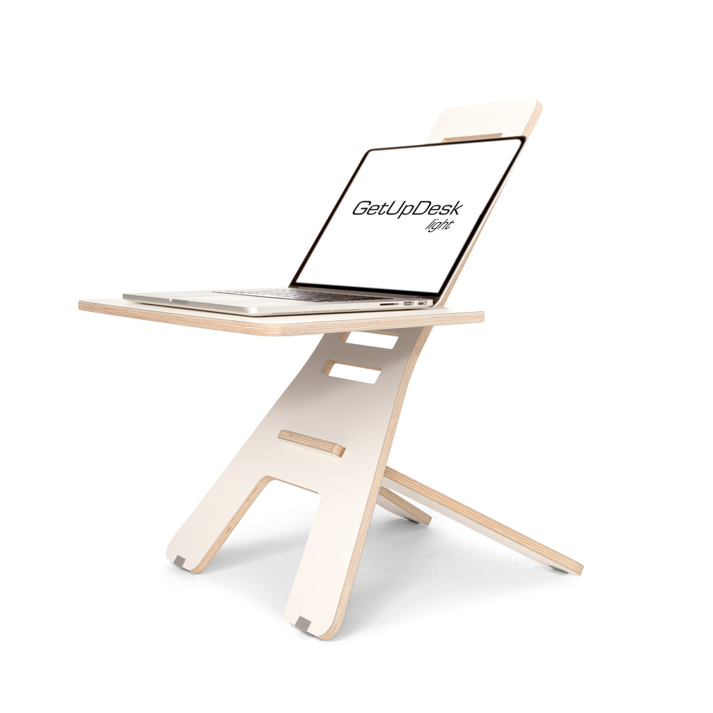 Adjustable desk converter GETUPDESK | ERGOFINLAND