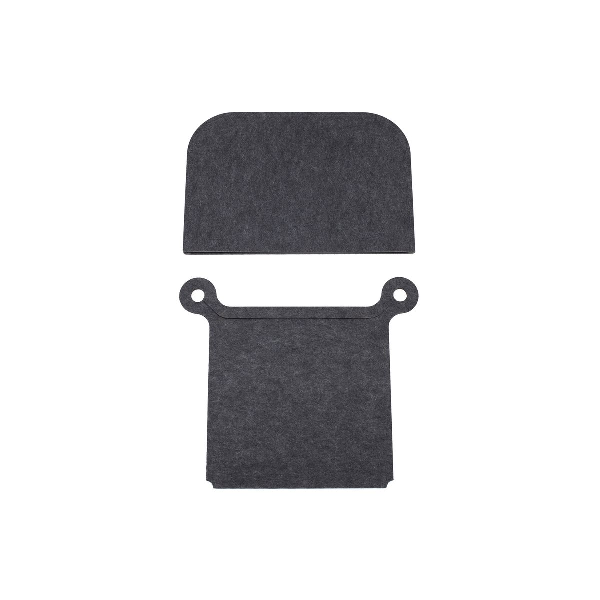 Felt seat and back covers for the La Table-C1T/k/FG chair
