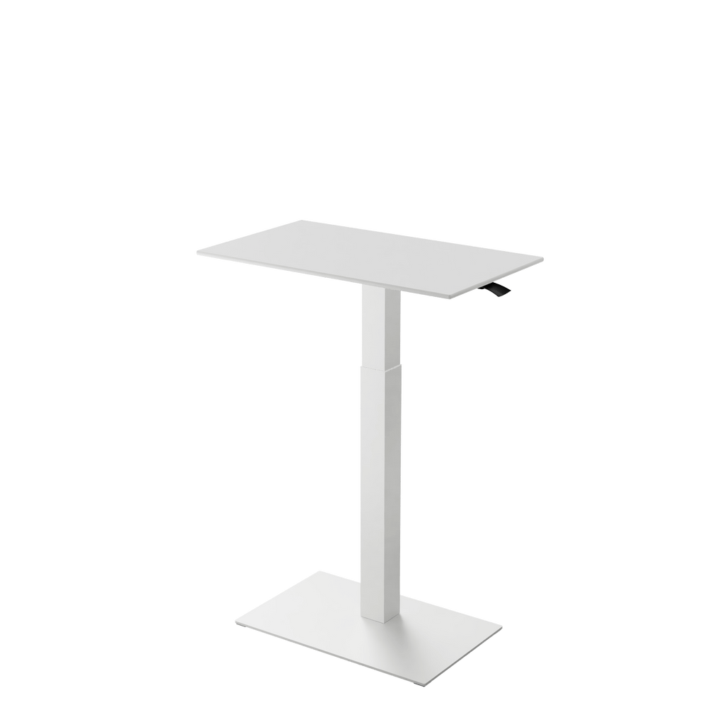 Height adjustable desk Mahtuva M White is good choice for remote workers by Selkastore
