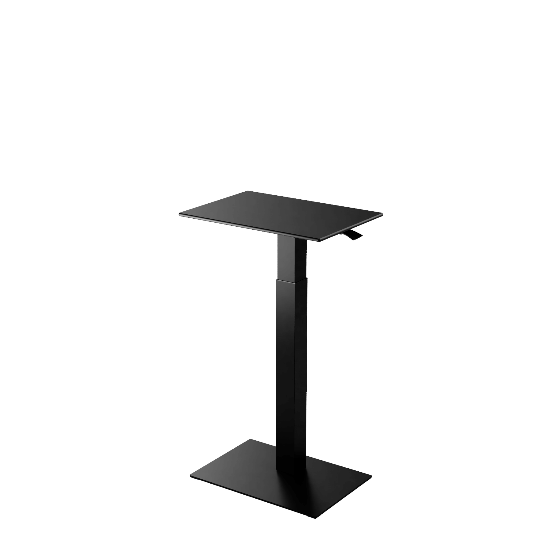 Height adjustable desk Mahtuva S Black is good choice for remote workers by Selkastore