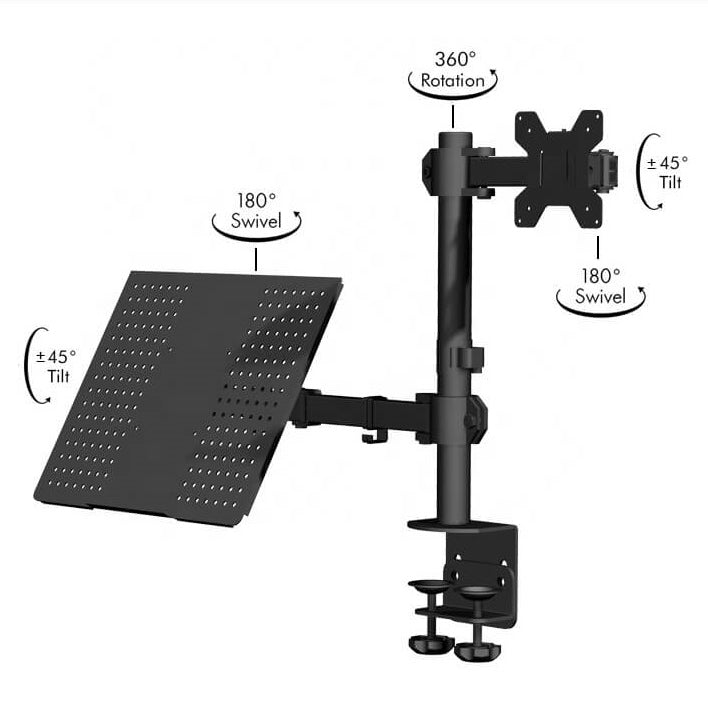 Monitor Arm Double adjustment angles