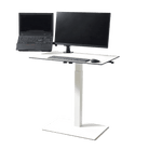 Monitor Arm Double with SELKA MAHTUVA L table