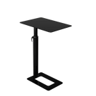 Nera S height adjustable laptop table in black