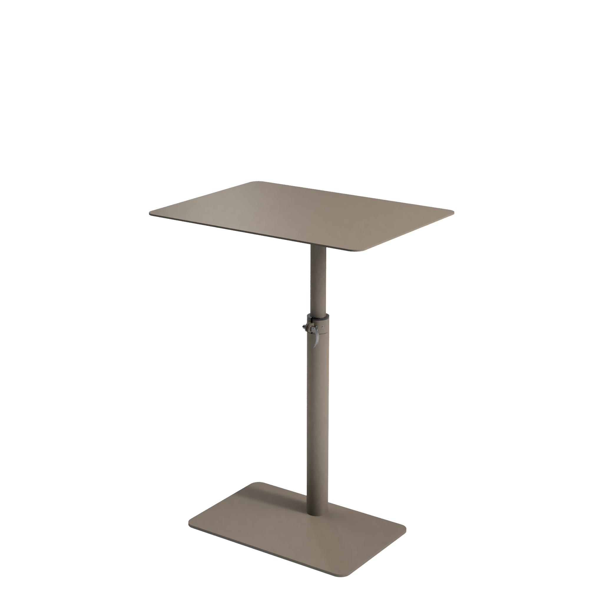Height adjustable desk Sopiva is good choice for homes and small offices by selkastore