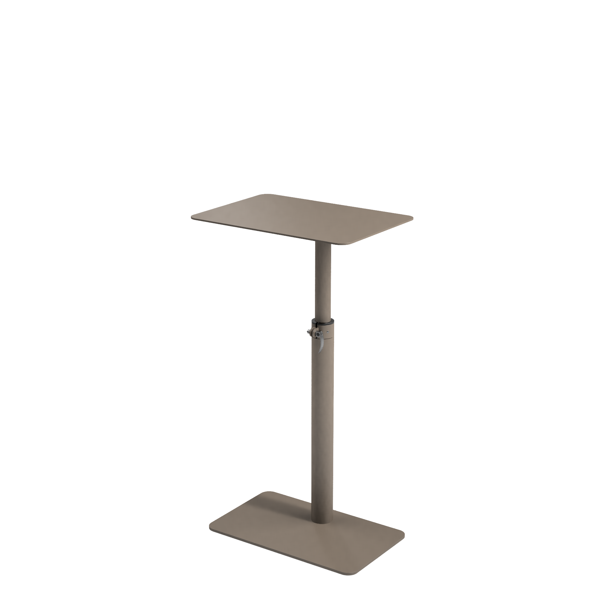 Height adjustable desk Sopiva is good choice for homes and small offices by selkastore