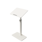 The table top of the SOPIVA TILT height adjustable folding table can be fold to the three different angles