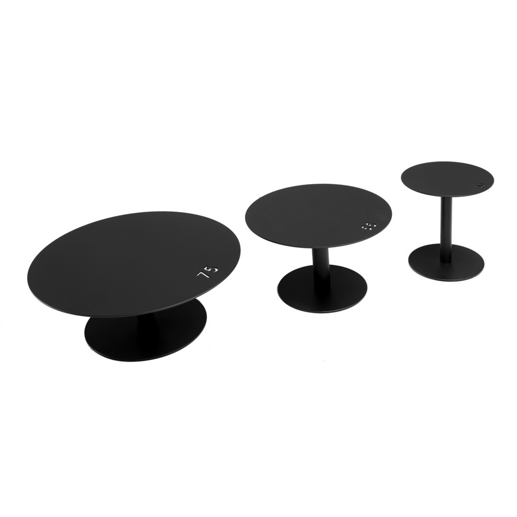 Chip coffee tables available in three sizes