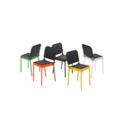 La Table-C1T/k/FG chairs with felt seat and back in several colours