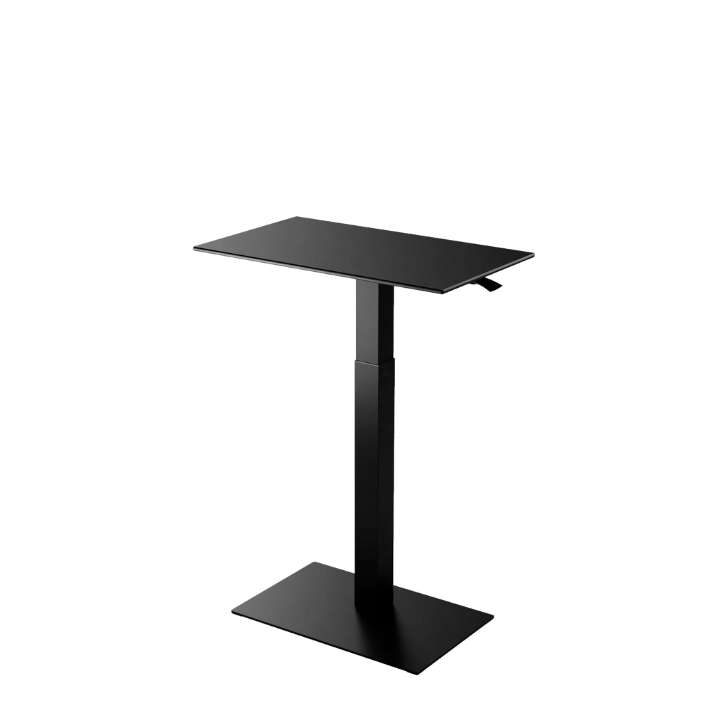 Height adjustable desk Mahtuva M Black is good choice for remote workers by Selkastore