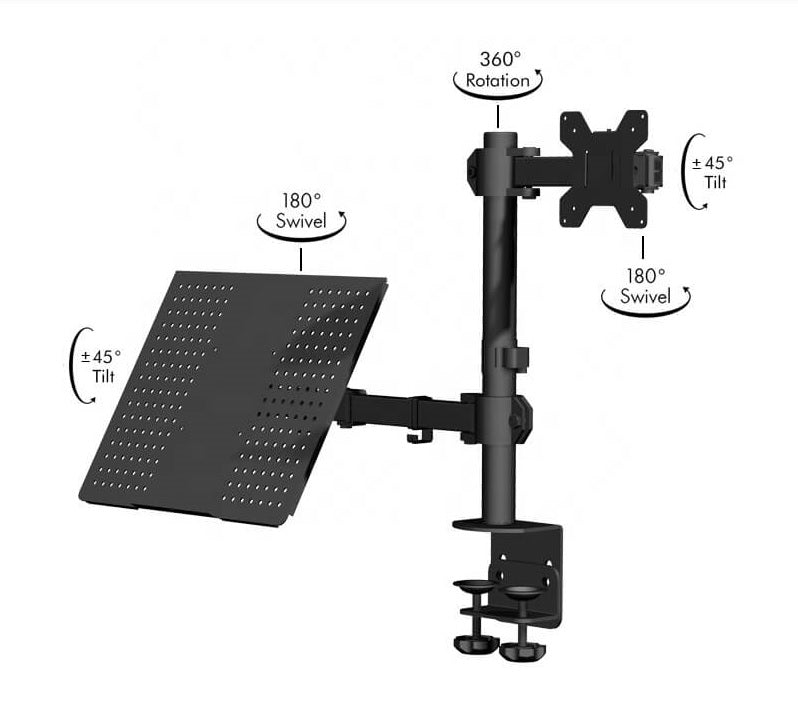 Monitor Arm Double adjustment angles