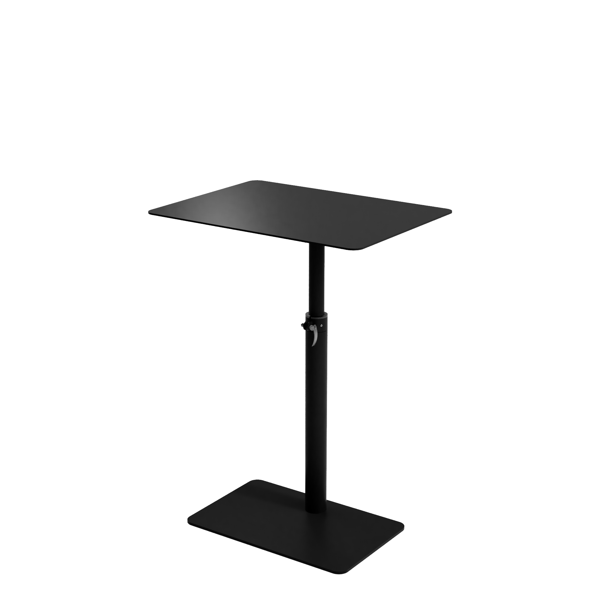 Height adjustable desk SOPIVA M+ 68x50 Aluminum | SELKA