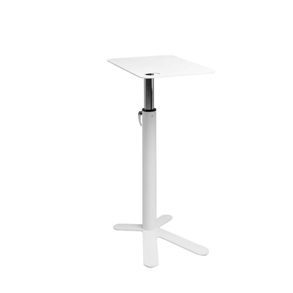 SPACE CHICKEN Height adjustable laptop table color white