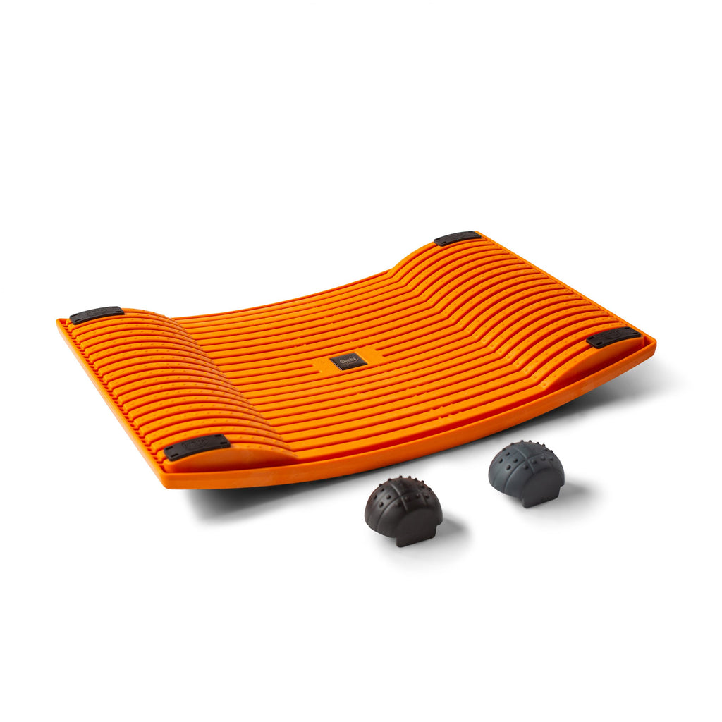 Gymba activation board with massage balls
